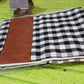 Pillow Covers, Leather & Cotton Cushion Covers (17 × 17 Inch / 1 Pair / 2 Pc)