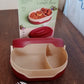 Airtight Food Grade Tiffin Box with 2 in 1 Spoon And 2 Compartment