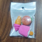 Mix Design Fancy & Stylish Colorful Erasers (1 Set / 3 Pc Set)