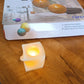 Set of 12 LED Flameless Decorative Candles – Square Shape Tealight Lamps