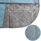 Non-woven suit cover with fold-over design