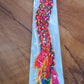 Traditional Multicolor Braided Hair Extension with Tassels