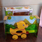 Pull Along Toy with Attractive Design, Developmental Toy for 1-Year-Old Girl Boy (Duck)
