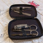 Nail grooming kit with top-grade tools