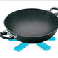 Portable and foldable kitchen hot mat, non-slip and heat-resistant.