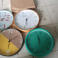 Classic Wall Clock for Home and Office – Mix Design Round 1 Pc Assorted Pattern
