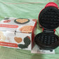 Mini Waffle Maker Machine Waffle Iron Home Appliances Kitchen Gift Easy To Clean, On-Stick Surfaces, Perfect Breakfast, Dessert, Sandwich, Pan Cakes, Paninis / Other Snacks Machine