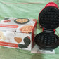 Mini Waffle Maker Machine Waffle Iron Home Appliances Kitchen Gift Easy To Clean, On-Stick Surfaces, Perfect Breakfast, Dessert, Sandwich, Pan Cakes, Paninis / Other Snacks Machine