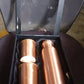 Copper Water Bottle 2 Glasses with Gift Box (3 Pcs Set)