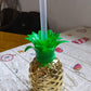 Plastic Pineapple Cups with Straw (1 Pc) - Party Favors, Hawaiian, Beach