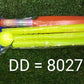 Plastic cricket bat and ball set, showing different pieces