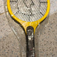 Yellow Rechargeable Electric Mosquito Killer Racket with Cable