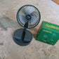 Silent personal fan suitable for bedside or office table.