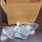 Plastic Storage Baskets Space allocator, Refrigerator Organizer Bins partition Clip (10 Pcs Set)