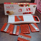 Plastic 6 in 1 Vegetables Slicer, Cutter and Fruit Dicer Grater (1 Set)