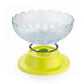 Spinning plastic bowl for convenient fruit and vegetable storage