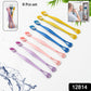 2-in-1 Tooth Brush with Tongue Scraper, Soft Bristle & Long Handle (8Pcs) Soft Toothbrush