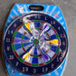 Magnetic Dart Board Game Set with 6 Soft-Tip Darts