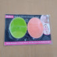 Bath & Facial Cleansing Brush, Soft Silicone Face Scrubber (2 Pc Set)