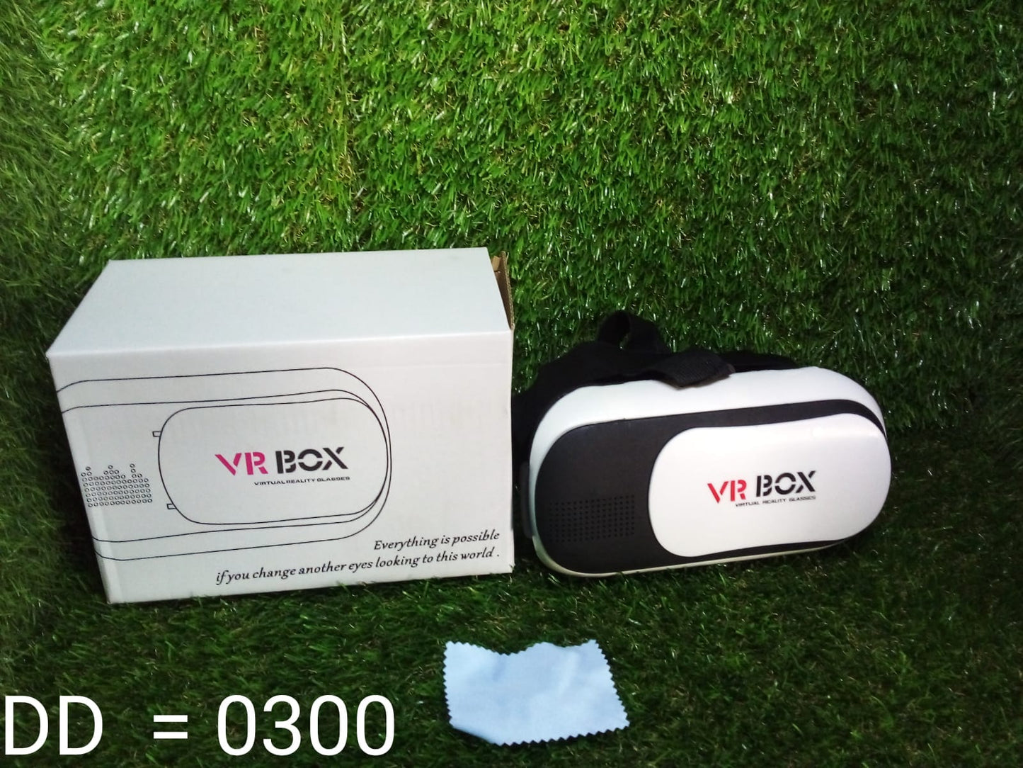 Portable VR headset for smartphones