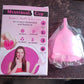 6112B REUSABLE MENSTRUAL CUP USED BY WOMEN AND GIRLS DURING THE TIME OF THEIR MENSTRUAL CYCLE