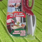 2 in 1 Kitchen Knife Scissor with Spring Locking Hinge and Chopping Board (1 Pc / With Card Packing)