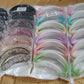 Plastic Hair Clamp Grip, Simple Matte Hair Barrette Clamp (12 Pc)