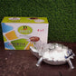 Tortoise-shaped multipurpose box for gifting or storing dry fruits.