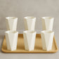 Designer Hexagon Shape Glass Set 