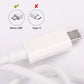 Long and tough micro USB charging cable for smartphones