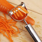 Heavy-Duty 2-in-1 Multipurpose Julienne & Peeler Tool