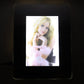 Multifunctional LED Magic Mirror with Hidden Photo Frame (1 Pc)