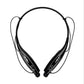 Neckband Bluetooth headset with sleek design.