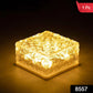 Solar Ice Cube Garden Light for Pathways & Christmas Decor