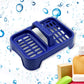 2in1 Plastic Soap Case, Dual Section Soap Holder for Bathroom or Kitchen Sink ,Sabudani(1 Pc / Multicolor)