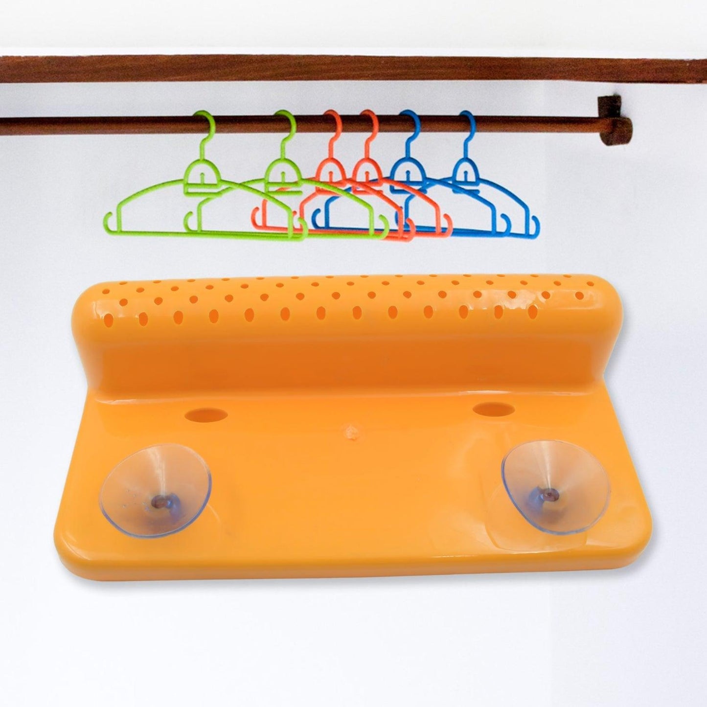 8887 MULTI FUNCTIONAL DRAINER SHELF SINK STORAGE HOLDER Sink Colander Strainer Basket (1 Pc) - deal99.in