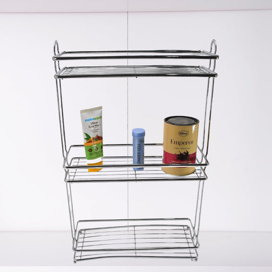 5261 Stand Spice Rack, Kitchen Countertop Organizer Holder for Spice Jar, Oil Can Bottle  & Multiuse Holder DeoDap