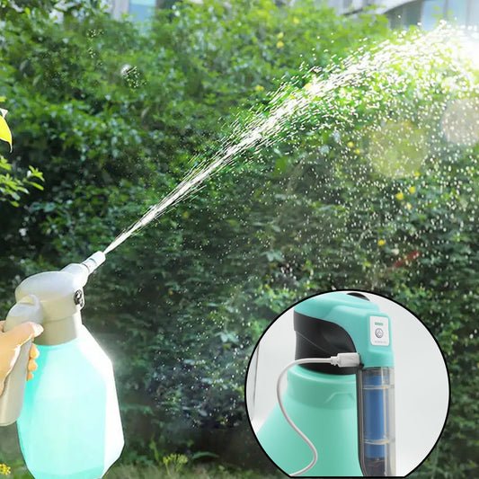 9325 Electric Spray Bottle 3L Garden Sprayer Automatic Watering Can Rechargeable Battery Powered Sprayer For Garden Fertilizing (1Pc 3Ltr.) - deal99.in