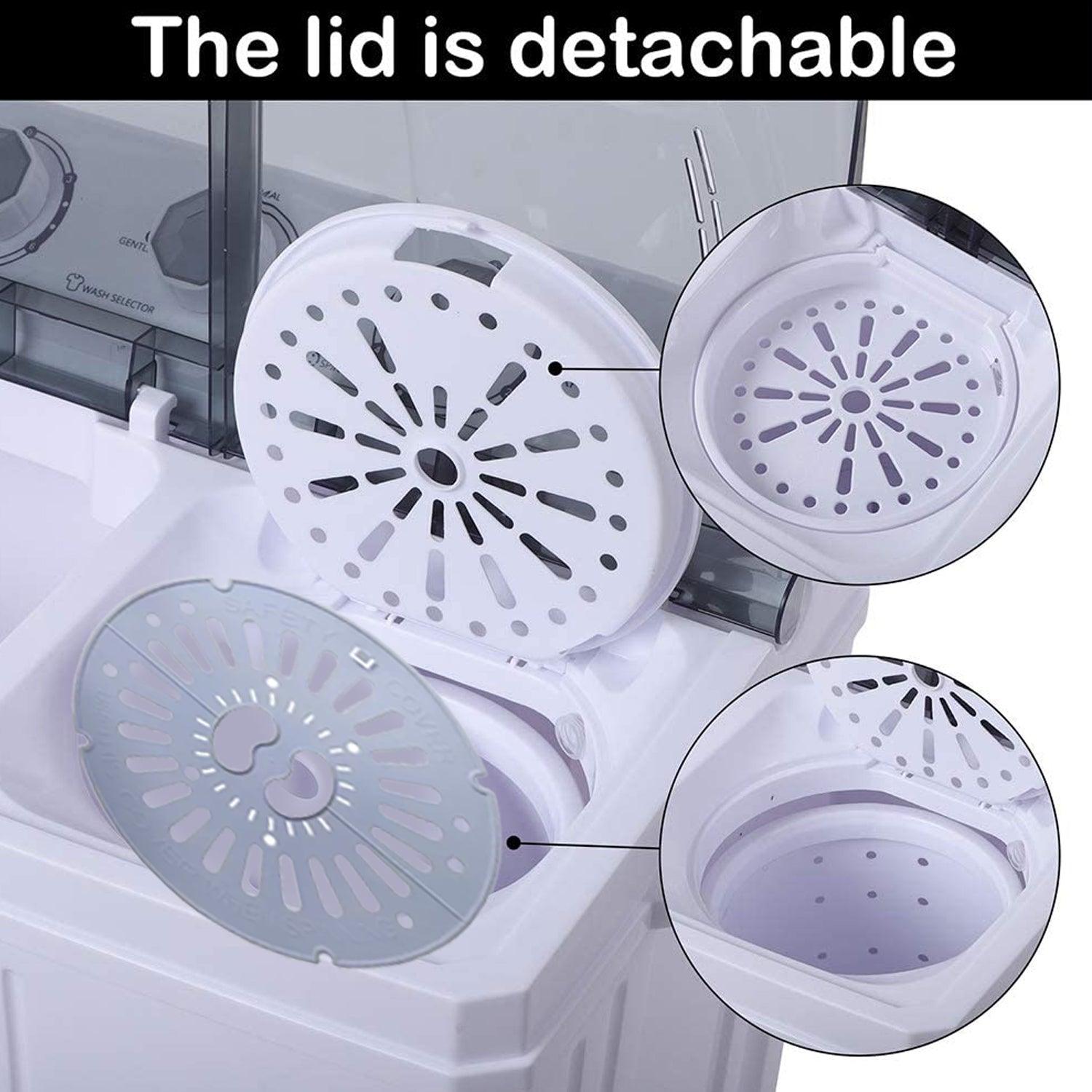 Universal Fit Top Load Semi Automatic Washing Machine Spin Safety Cover/Spinner Cap/Dryer Safety Cover/Lid & Plate (1 pc) - deal99.in