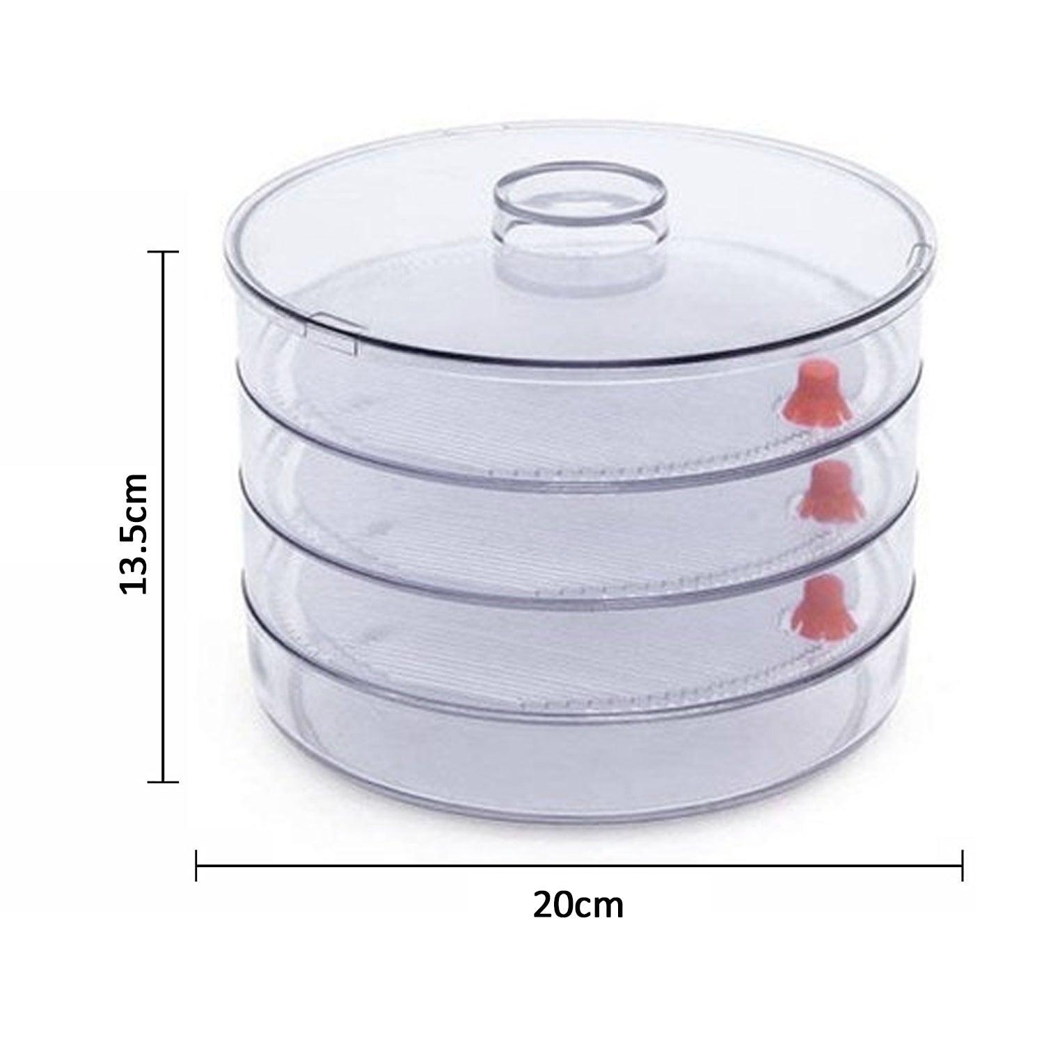 070 Plastic 4 Compartment Sprout Maker, White Go5 Incorporation