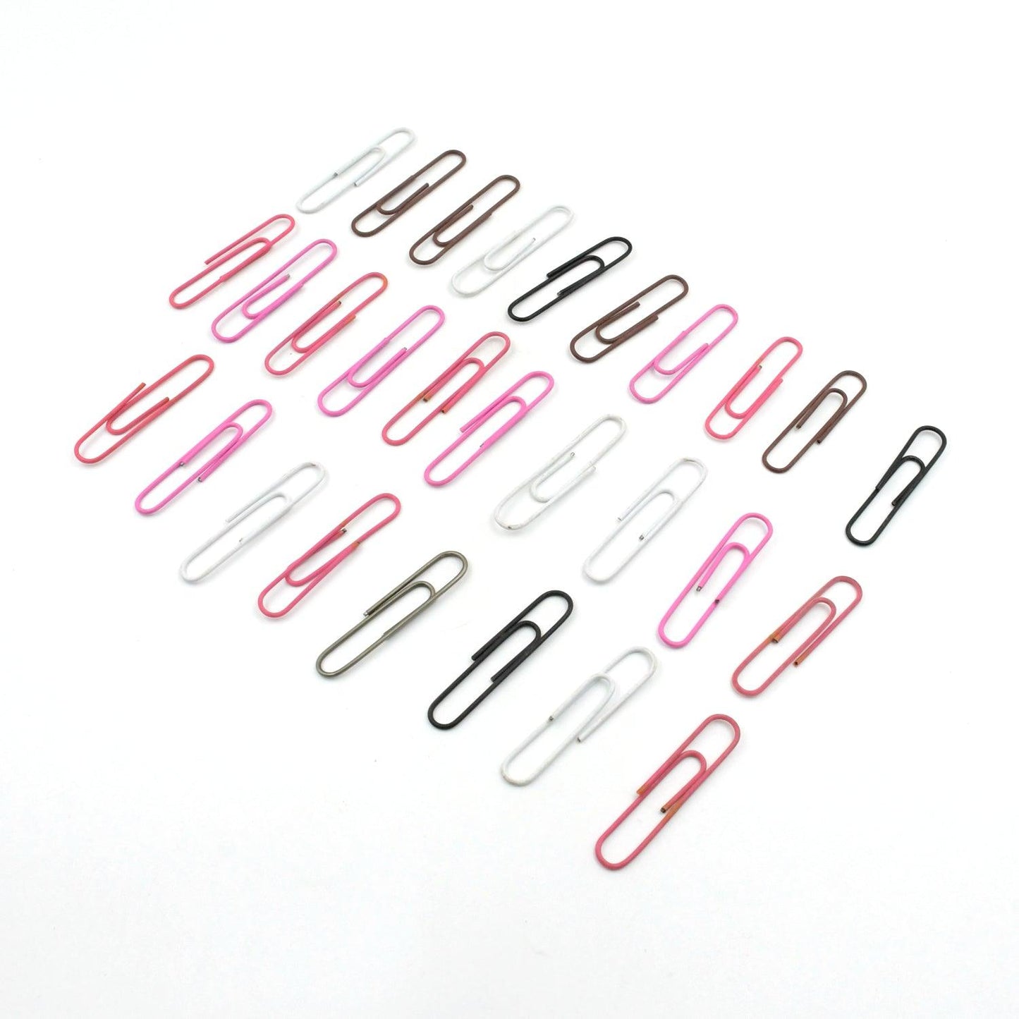 8859 MultiPurpose Assorted Color Coated Paper Clips, Assorted Sizes, Durable & Rustproof, Colored Paper Clips for Paperwork, DIY Work, classify Documents, Bookmark, Snacks Bag Clips, Suitable for Home, School, Office (Approx 28 Pcs) - deal99.in