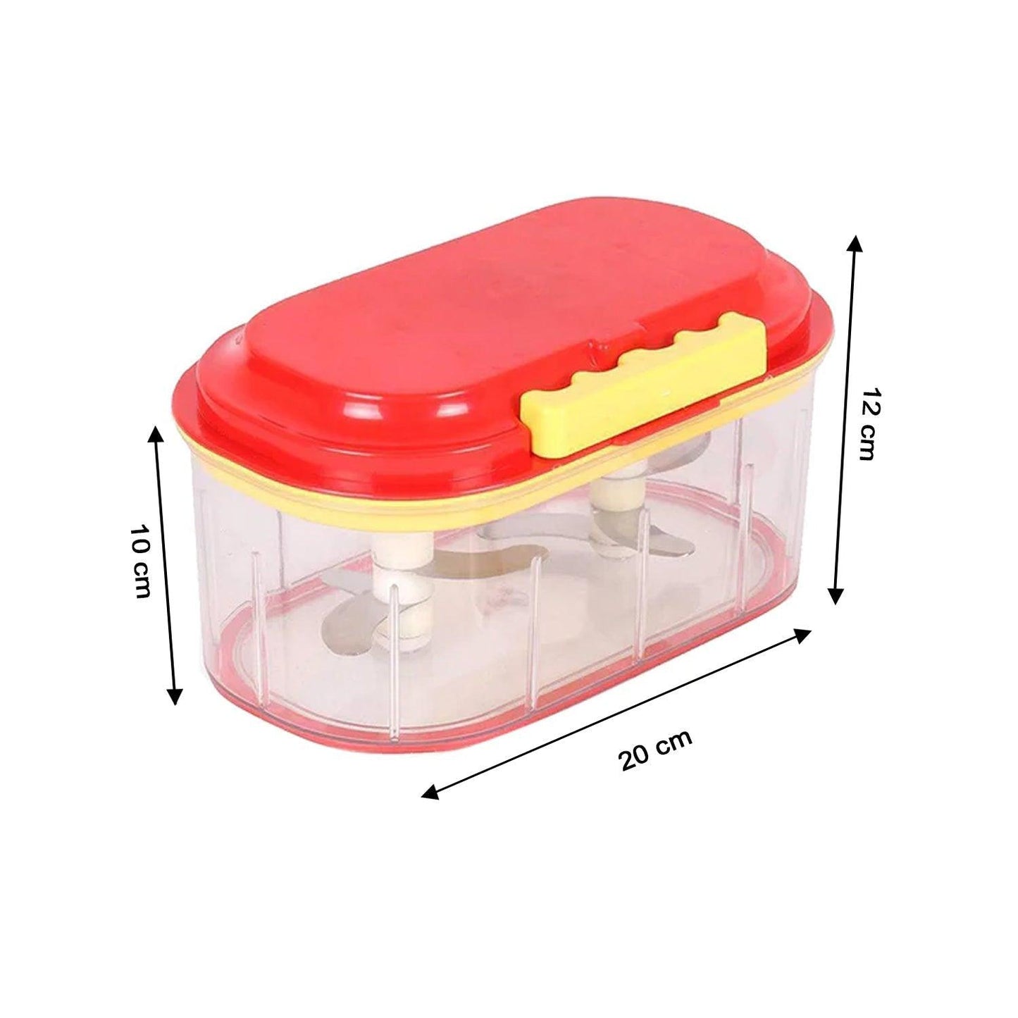 0071 Plastic Vegetable Chopper  (1000 ml) Go5 Incorporation