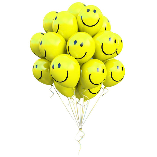 8895 Cartoon Printed Design Balloons Kinds of Latex Balloons for Birthday / Anniversary / Valentine's / Wedding / Engagement Party Decoration Birthday Decoration Items for Kids One Color (20 Pcs Set) - deal99.in