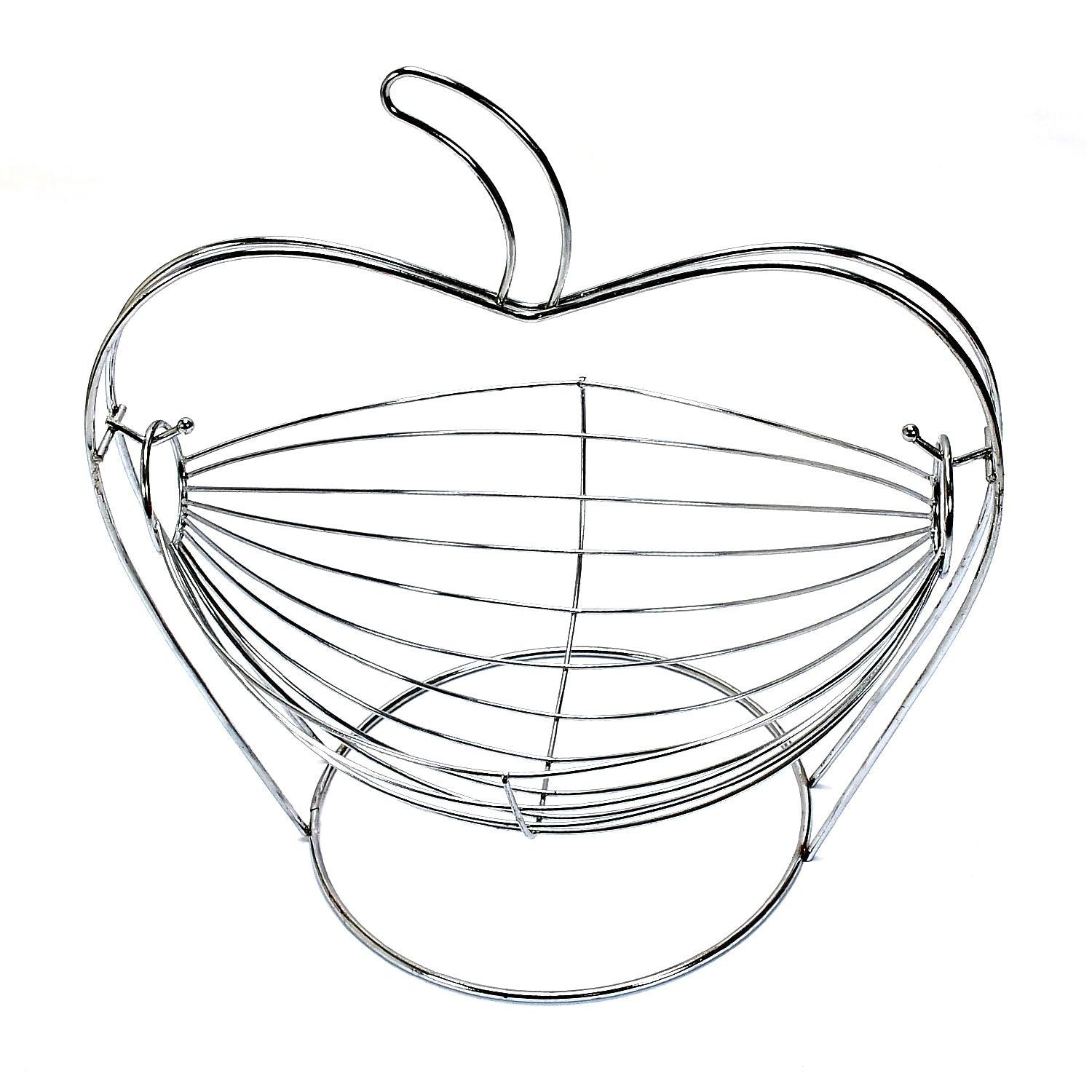 5174 Swing Fruit basket 30cm Steel For Kitchen Use DeoDap