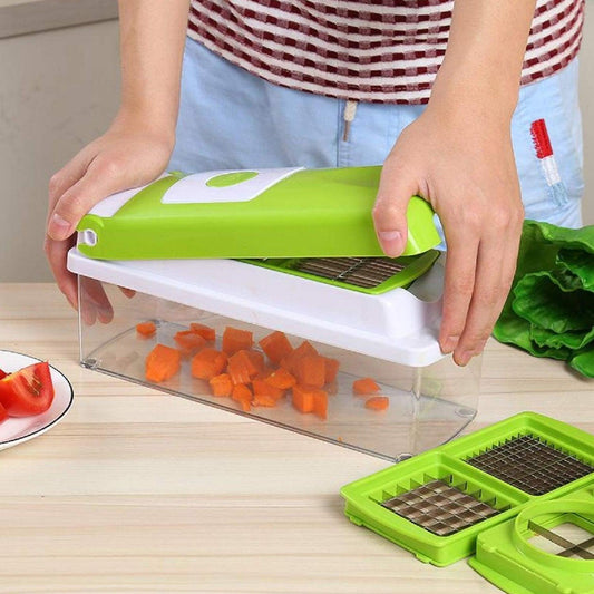 5236 8 in 1 Multi-Purpose Vegetable and Fruit Chopper nicer dicer DeoDap