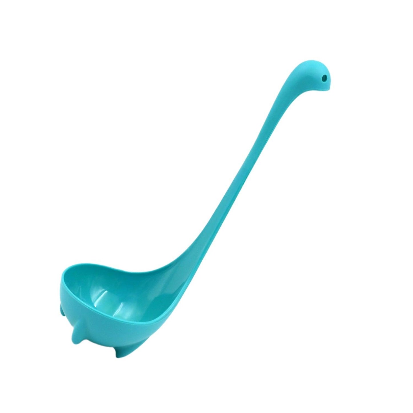 5871  Soup Spoon Creative Long Handle Standing Loch Ness Monster Colander Spoon Dinnerware Cooking Tools Kitchen Accessories - deal99.in