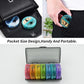 6989 Weekly Pill Organizer 2 Times a Day Travel 7 Day Pill Box Twice a Day Daily Medicine Pill Case with Large Compartments