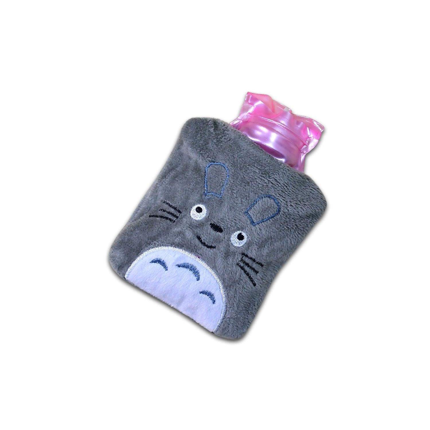 6531 Totoro Cartoon Hot Water Bag small Hot Water Bag with Cover for Pain Relief, Neck, Shoulder Pain and Hand, Feet Warmer, Menstrual Cramps. - deal99.in