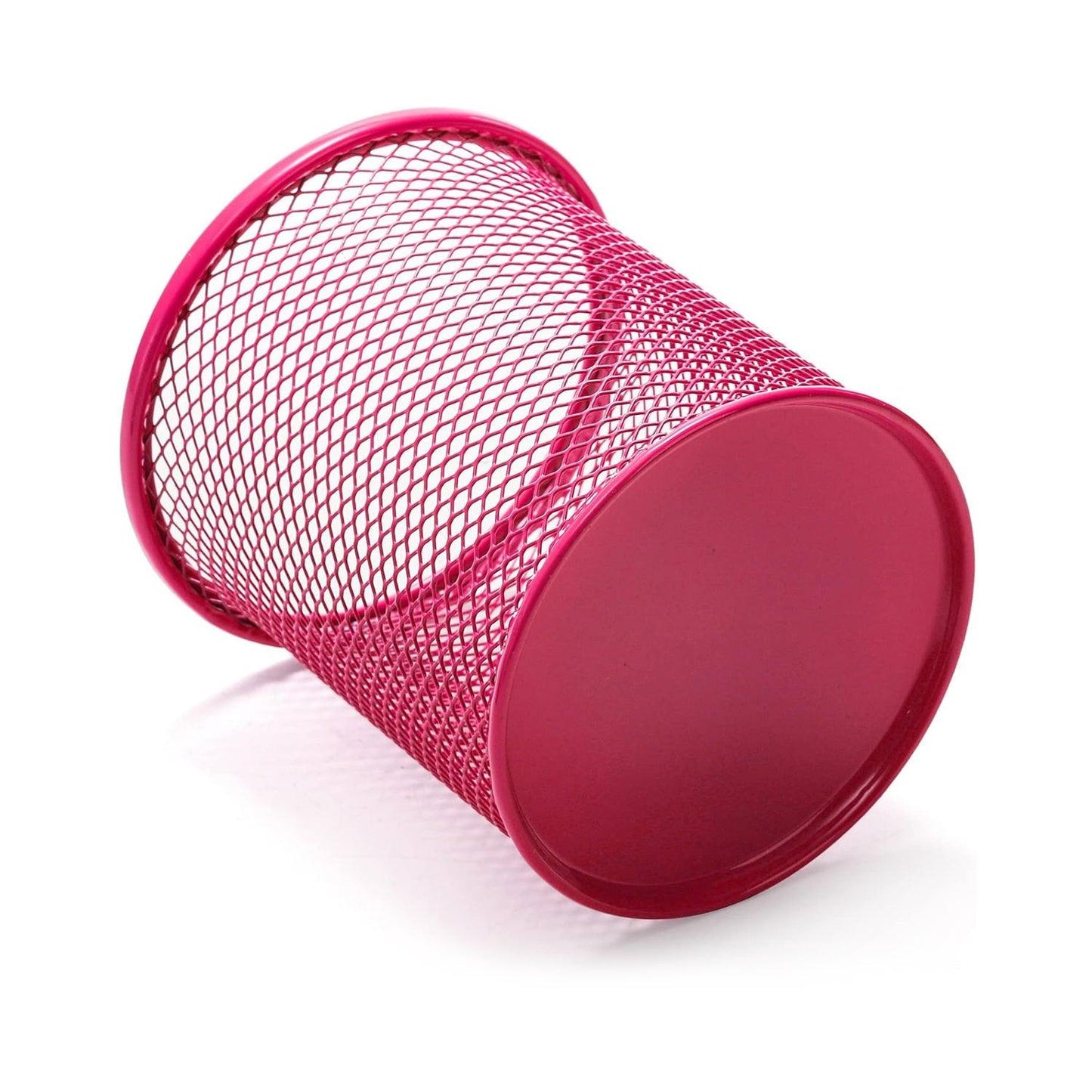 7991 Pen holder Pen Holder Office Desk Metal Mesh Pen Stand Pencil Stationery Holder Desk Organizer Stand Storage Pencil Case (1 Pc) - deal99.in