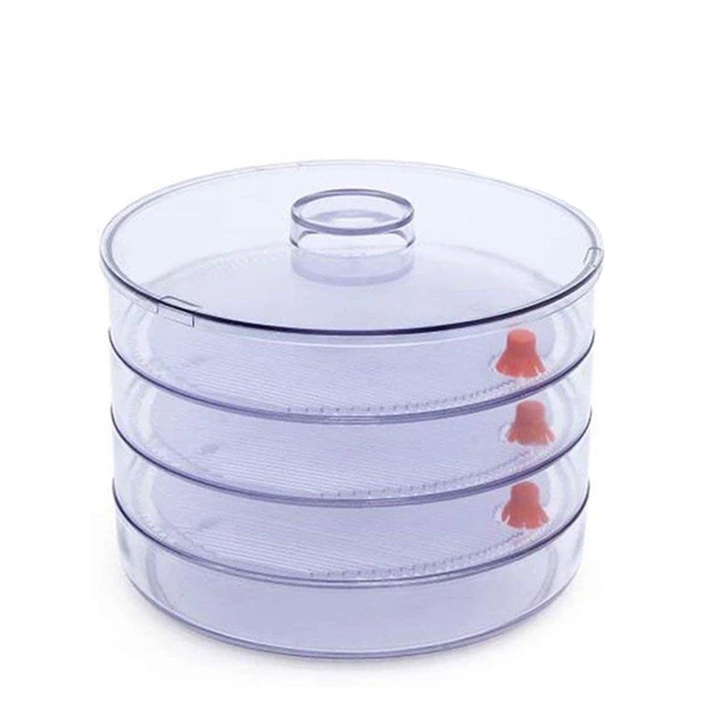 070 Plastic 4 Compartment Sprout Maker, White Go5 Incorporation